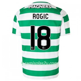 Camisolas de Futebol Celtic Rogic 18 Equipamento Principal 2018/19 Manga Curta